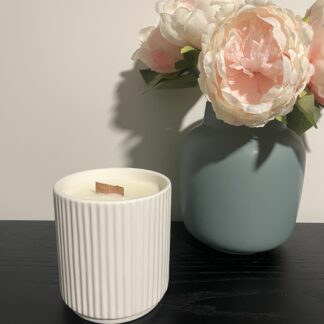 Wood Wick Soy Wax Candle - Large - Black Raspberry & Vanilla