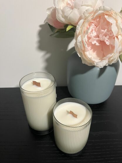 Wood Wick Soy Wax Candle – Duo - Black Raspberry & Vanilla - Image 2